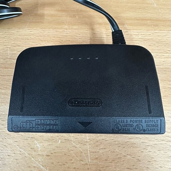 Nintendo 64 Power Supply Cord AC Adapter Original Charger Cable Authentic N64 - Picture 2 of 4